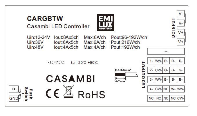 CARGBTW Casambi - Afbeelding 2